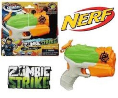 NEW in Box 2014 NERF Super Soaker ZOMBIE STRIKE EXTINGUISHER Lights Up Water Gun