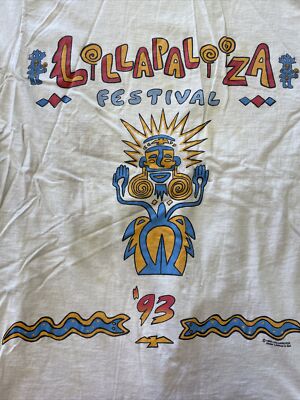 Vintage 1993 Lollapalooza Festival Shirt Giant XL ? | eBay Vintage 1993 Lollapalooza Festival Shirt Giant XL ? | eBay