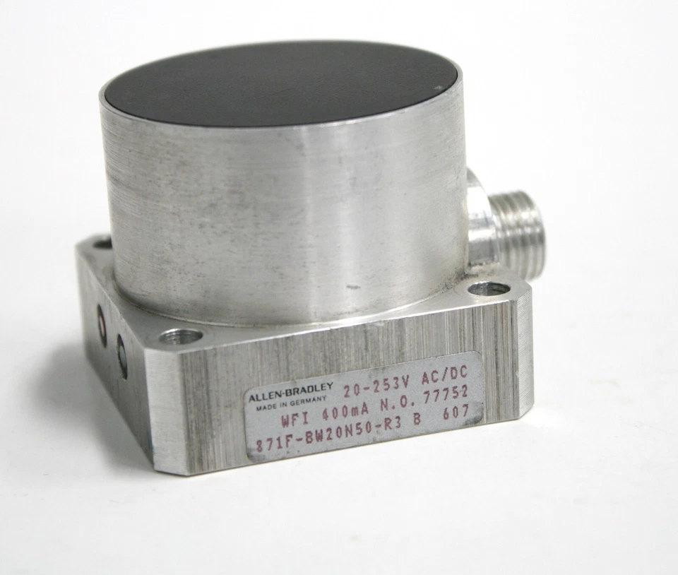 Allen-Bradley 871F-BW20N50-R3: Ser B, Used Inductive Proximity Sensor 77752; 607 - Image 3 of 4