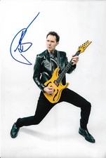 Paul Gilbert "Mr. Big" signed 8x12 inch photo autograph Paul Gilbert "Mr. Big" signed 8x12 inch photo autograph