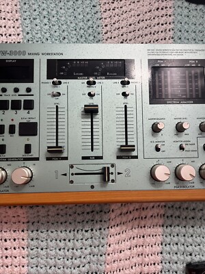 Vestax MW-3000 DJミキサー Vestax MW-3000 DJ Mixer Professional Mixing Workstation Mixer | eBay
