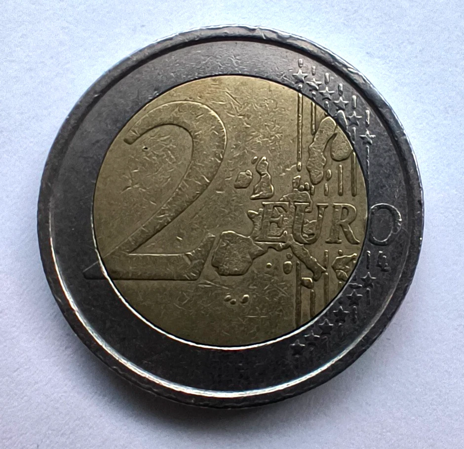 2 Euro Coin Italy 2002 Rare KM# 217 - Image 2 of 2