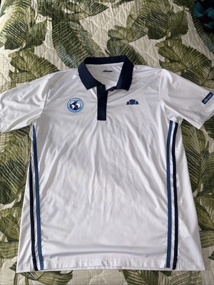 MENS Ellesse Tennis SHIRT Cincinnati Open Orelo Polo