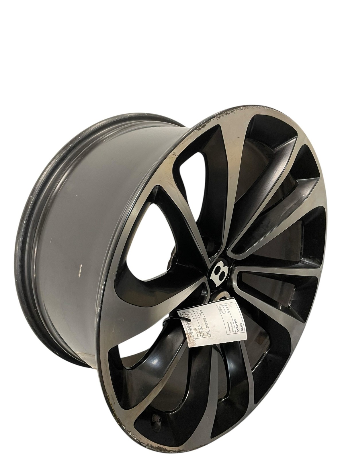 2015-2020 BENTLEY BENTAYGA OEM (A) 21x10 21 Inch Machined Face Black Wheel Rim