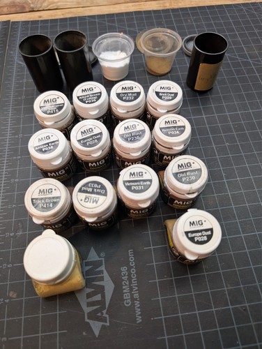 Mig Productions Pigment Lot of 14