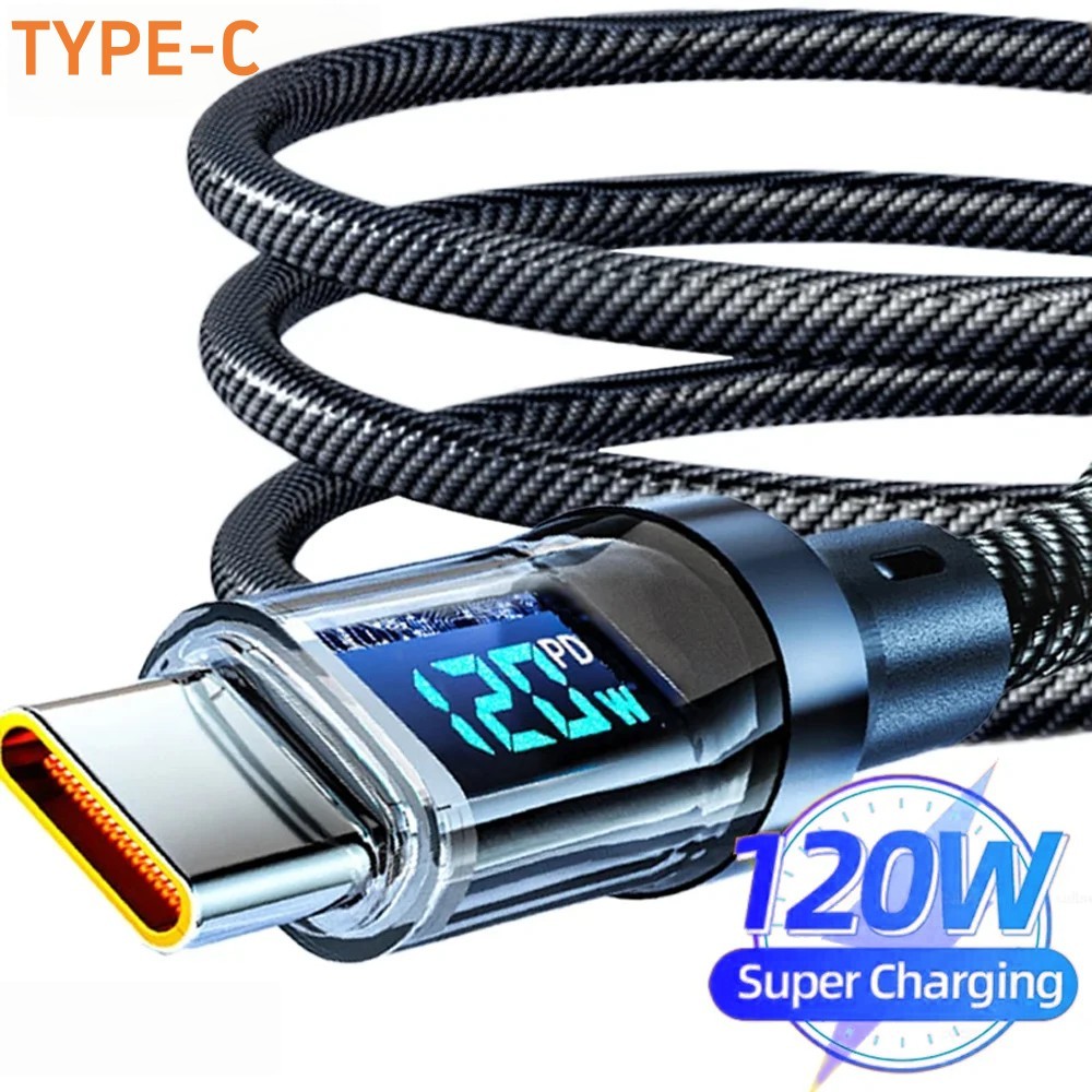 Type C USB-C Cable Charge Charging Data Fast Charger For iPhone 17 16 15 Samsung