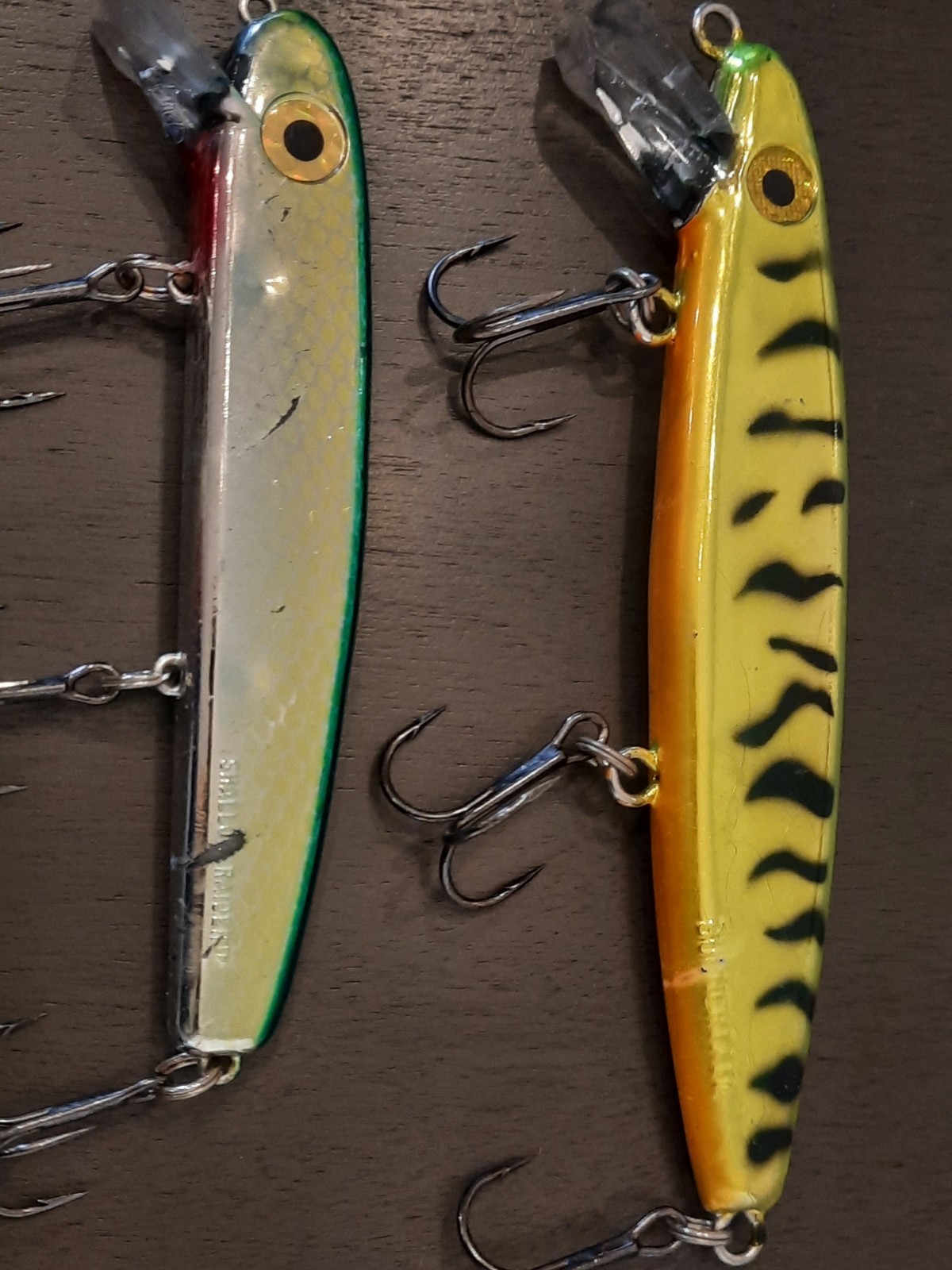 Joe Bucher Baby Shallow Raider & REG, Shallowraider  Musky Lures  -CHROME SERIES - Image 2