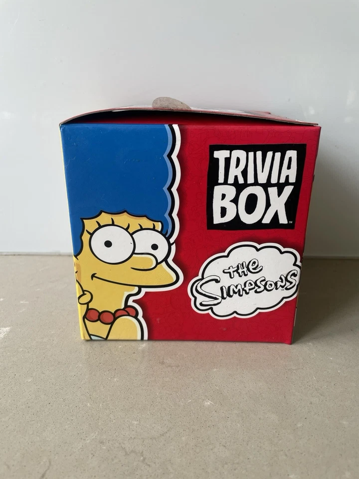 The Simpsons Trivia Box Game 189 Question Cards Imagination 2012 Unopened - Image 3 of 4
