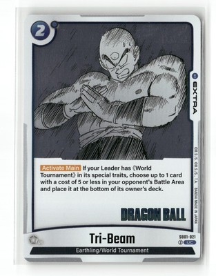 Tri-Beam Uncommon Manga Booster 01 SB01-021 NM NM - Dragon Ball Super - Fusion W