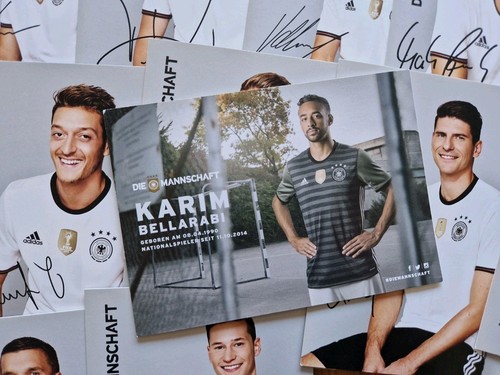 DFB Autogrammkarte Europameisterschaft 2016 - Bild 2 von 2