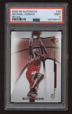 2008-09 Upper Deck SP Authentic Michael Jordan PSA 9 Mint #29 Bulls HOF Retail