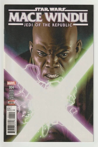 MARVEL STAR WARS JEDI OF THE REPUBLIC MACE WINDU 4 ORIGIN STORY 2018 - Picture 1 of 1