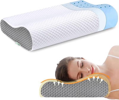 2026 Neu Upgrade Kontur Memory Foam Kissen Hals Orthopädisch Tiefschlaf
