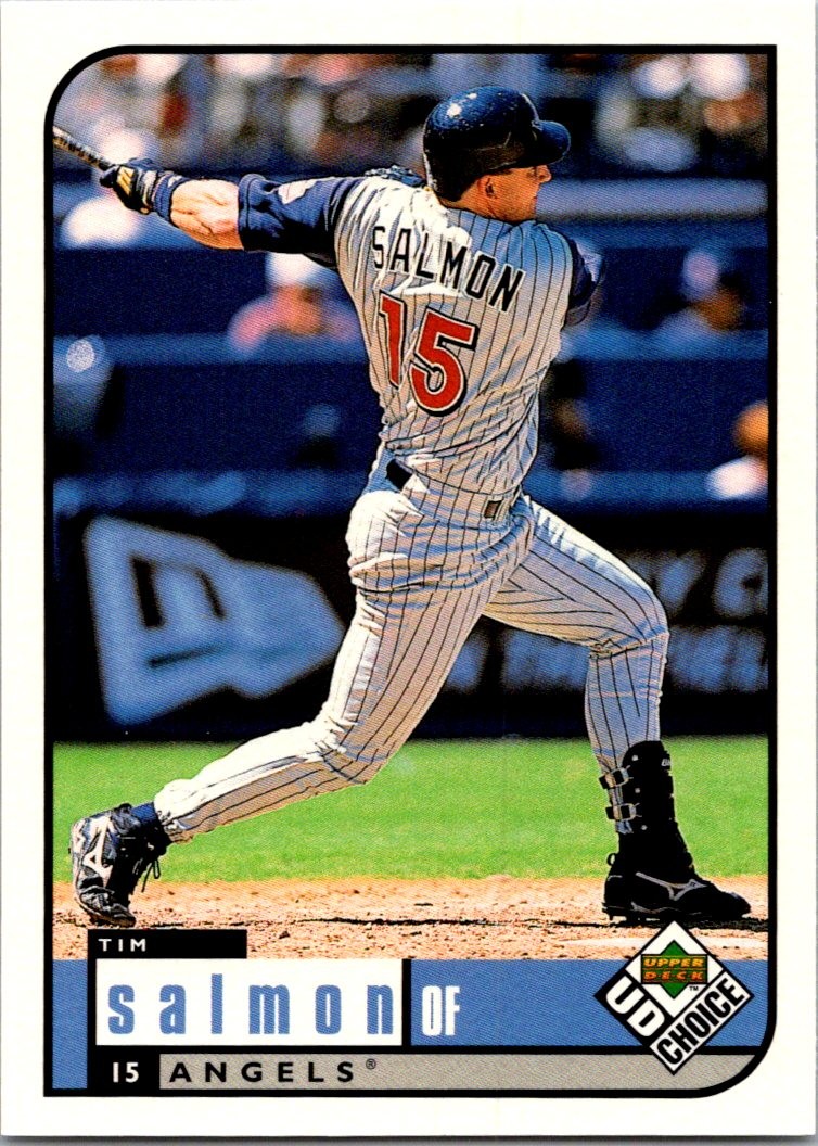Tim Salmon 1999 UD Choice Preview #46 Anaheim Angels