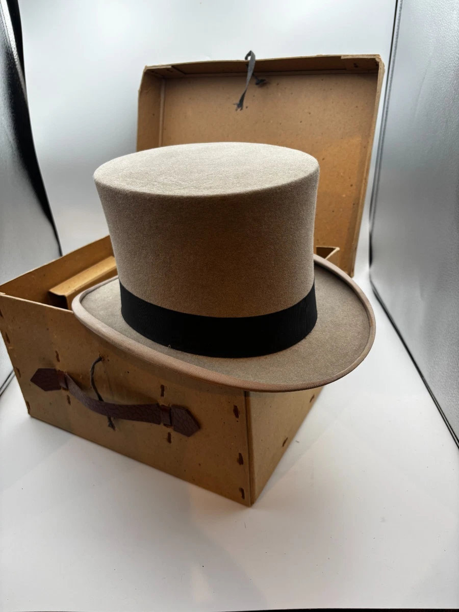 40s VINTAGE G.A. Dunn & Co. 59cm Original 1930s Bowler Hat made by