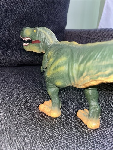 2016 JMW Sales Dino Dinosaur Tyrannosaurus Rex T Rex Green Soft Body Figure - Picture 5 of 7