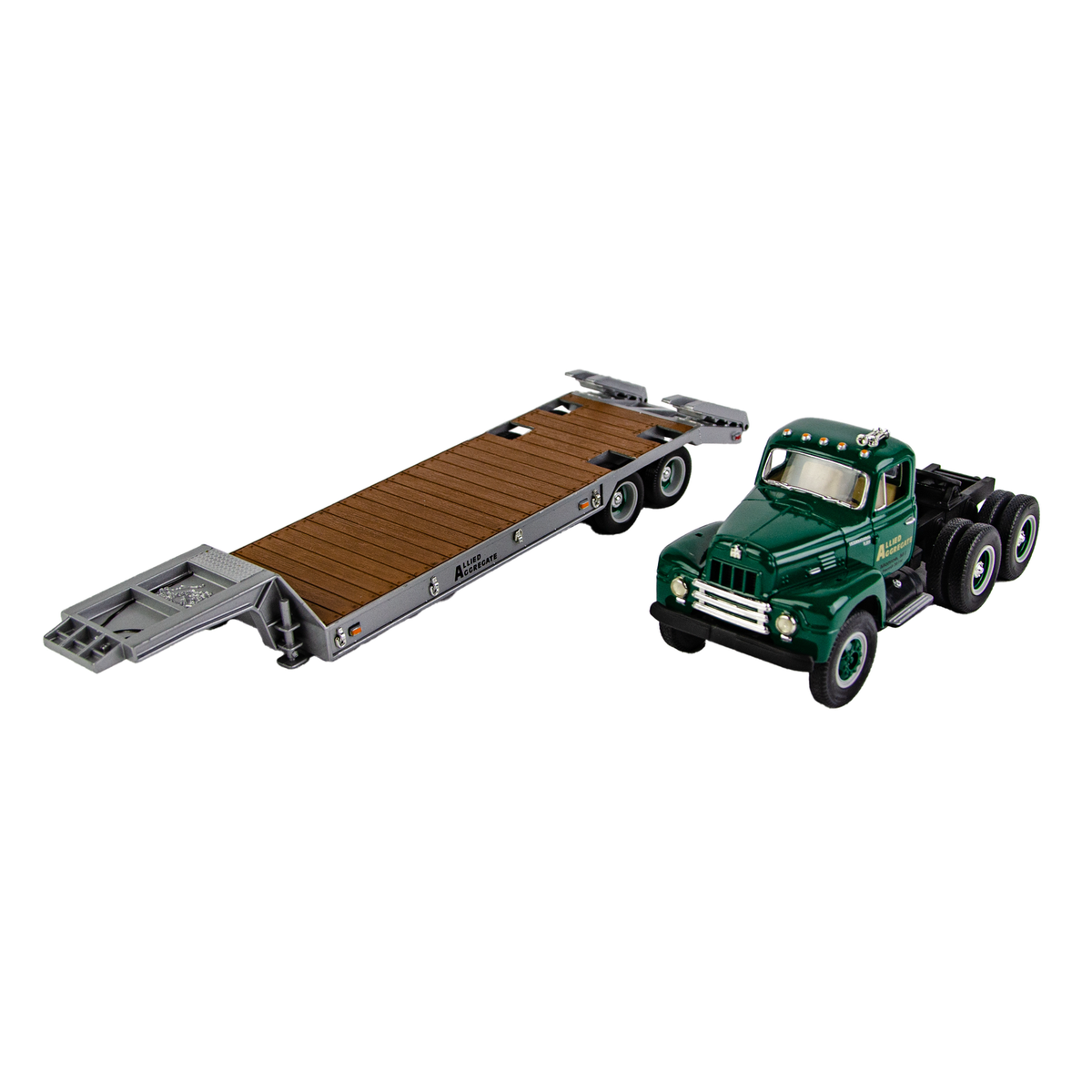 First Gear 1959 International RF-200 Lowboy Allied Aggregated 1:34 First Gear 1959 International RF-200 Lowboy Allied Aggregated 1:34