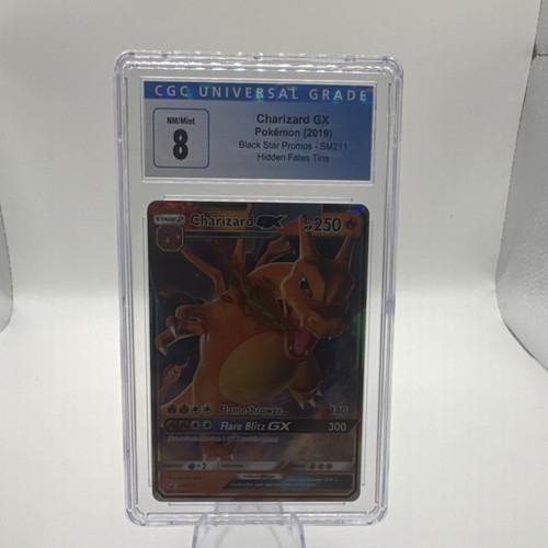 Charizard-GX graded CGC 8 for sale on eBay