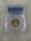 1925 Lincoln Wheat Cent PCGS MS64 RD
