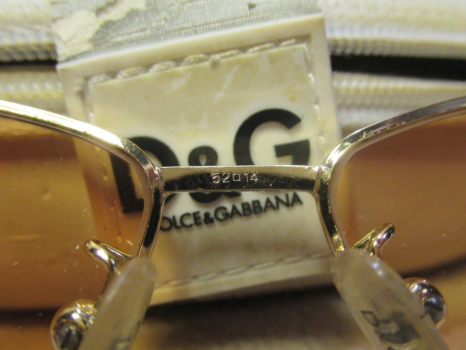 DOLCE & GABBANA 2048. 709. 52#14-135. SUNGLASSES | eBay UK