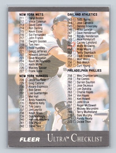 1991 Checklist #399