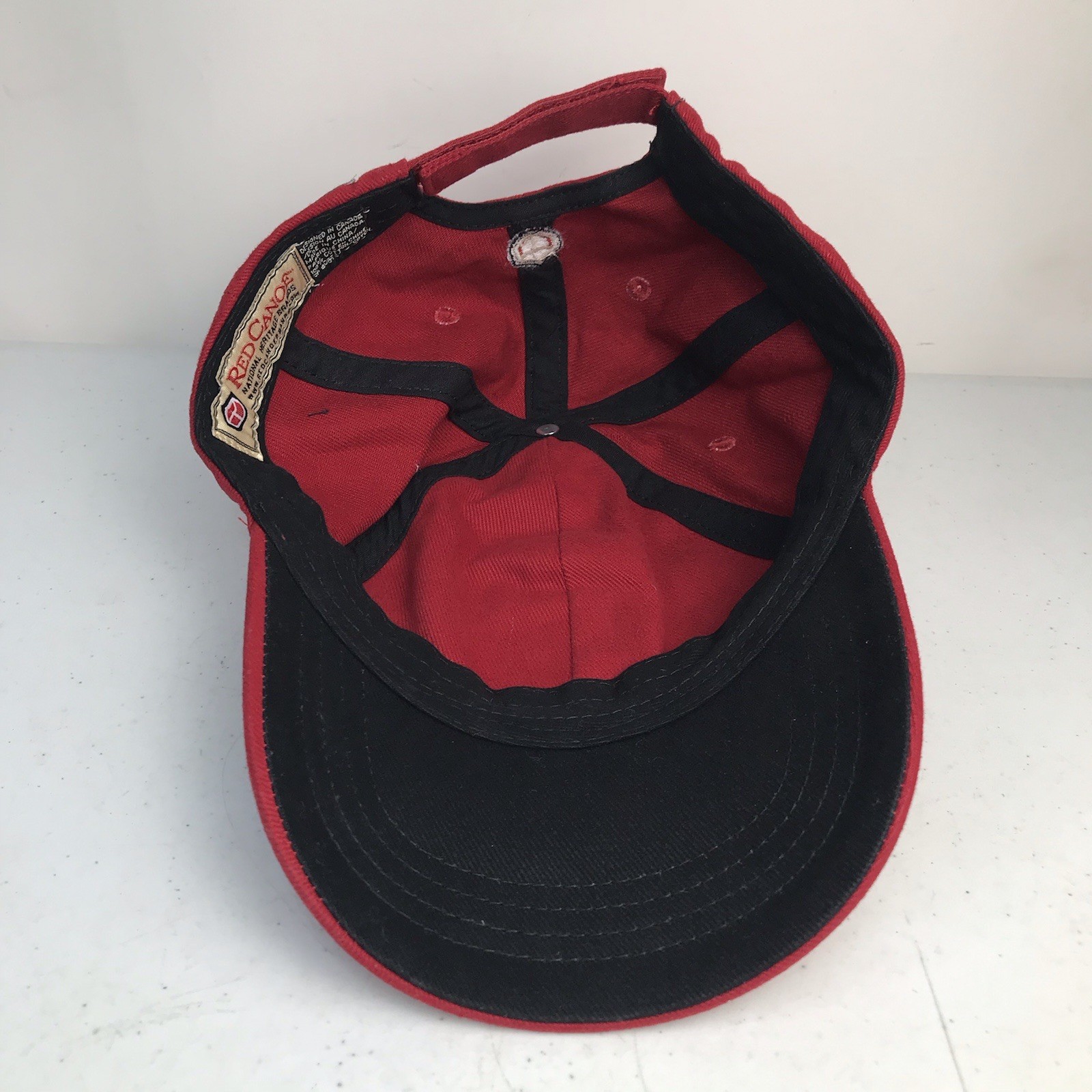 Canada Maple Leaf Patch Badeball Cap Hat Red Cano… - image 6