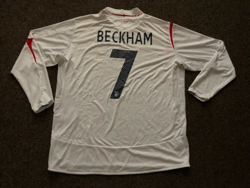 long sleeve beckham jersey