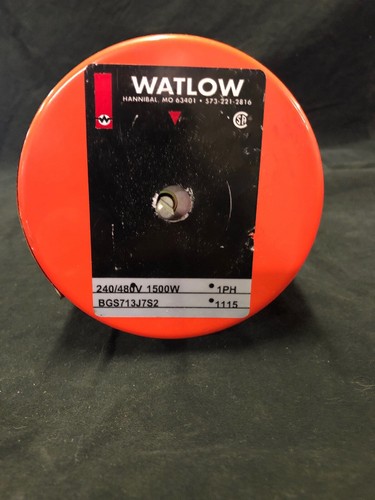 ETERE AD IMMERSIONE WATLOW BGS713J7S2 USATO, 240/480V 1500W 1PH 1115 FUNZIONANTE - Foto 2 di 5