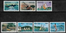 Grenadines 1976 - Tourism Ships - Set of 7 Stamps - Scott #153-59 - MNH