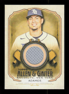 2021 Topps Allen & Ginter #AGA-WA Willy Adames Jersey Relic