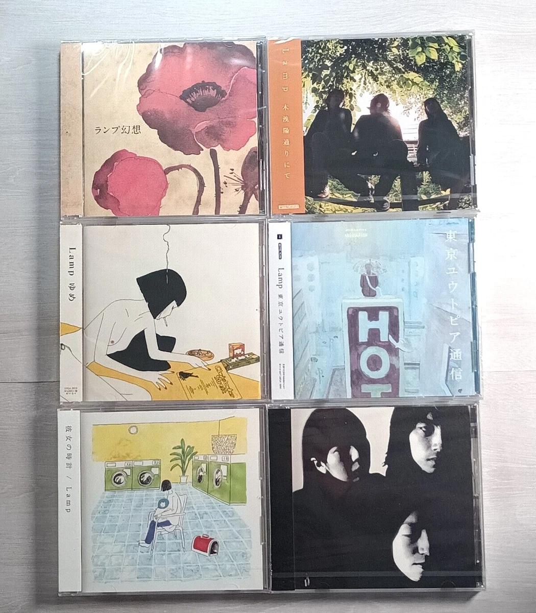 Lamp Set of 6 CDs Komorebi Doori Nite, Lamp genso, Zankou Yume, etc Sealed