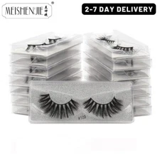 Mink Eyelashes Wholesale 3D Mink Lashes Natural Fake Eyelashes USA Shipping Bulk
