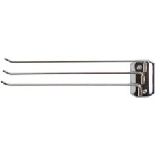 Swing Arm Kitchen Towel Rack Wall Mounted 14 inch long, Alloy Steel Chrome