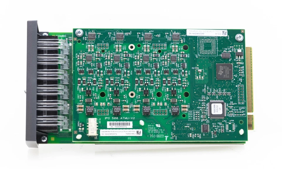 AVAYA IP Office IP500V2 Combination Card w/4 Analog Trunks ATM V2 700504556 - Image 2 of 3