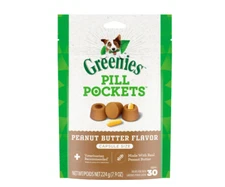 Greenies Pill Pockets Dogs Pill Masker Natural Dry Soft Dog Treats Peanut Butter
