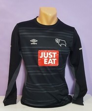 Derby County FC 2015/2016 Umbro Goal Keeper Shirt 152 cm