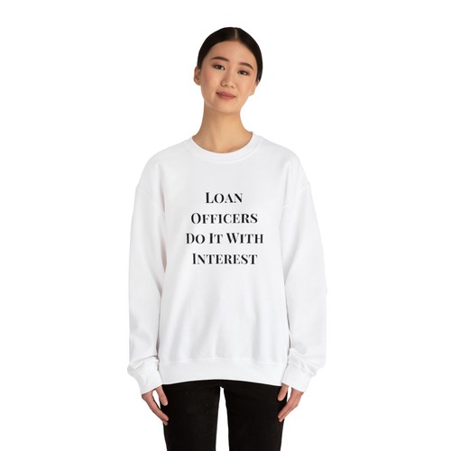 Unisex Loan Officer Interest: Real Estate Black Sweatshirt, US SHIPPING - Picture 10 of 11