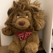 Vintage 1982 LUDICROUS LION Plush Stuffed Animal 7  Toy Dakin  Co