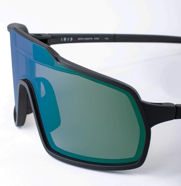 OCCHIALE-MASCHERA OUT OF BOT 2 ADAPTA BLACK Lens IRID GREEN Filter CategoryS1/S3