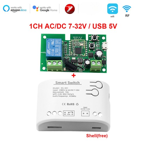 Zigbee Relay 4CH Smart Home Switch Module APP Remote Control Wireless Radio RF - Picture 27 of 28