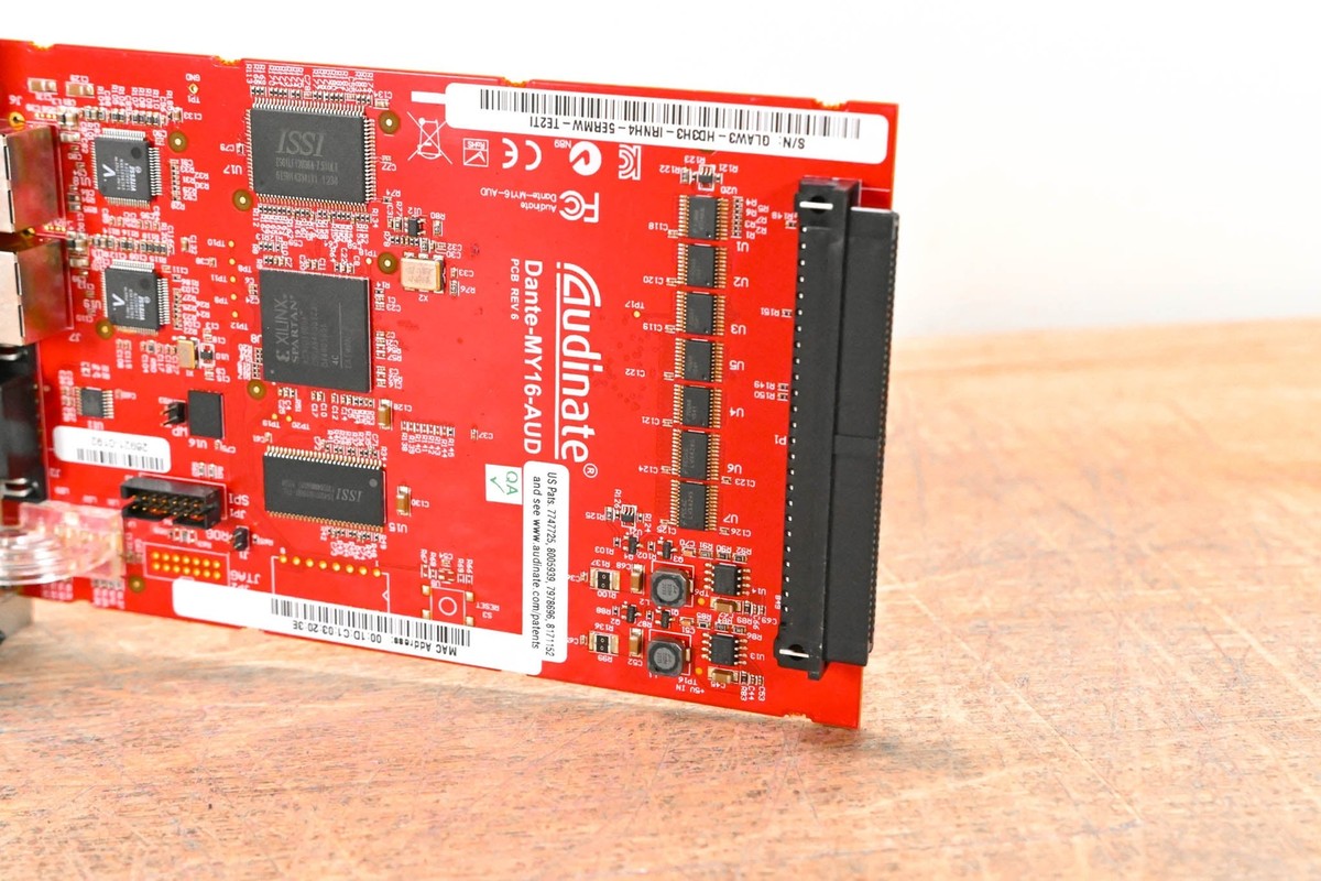 YAMAHA Dante-MY16-AUD【Danteカード】① Yamaha DANTE-MY16-AUD Network Audio Interface Card for sale
