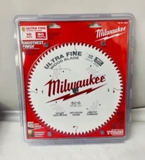 Milwaukee 10" 80T Ultra Fine Finish Circular Saw Blade 48-40-1032- NEW