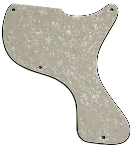 Pickguard For Gibson Les Paul Junior 1958 DC Style Electric Guitar IVORY WHITE