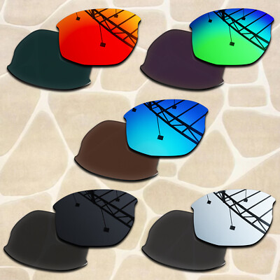 Anti-Scratch Polarized Replacement Lenses for Oakley Mercenary Asian Fit OO9424F