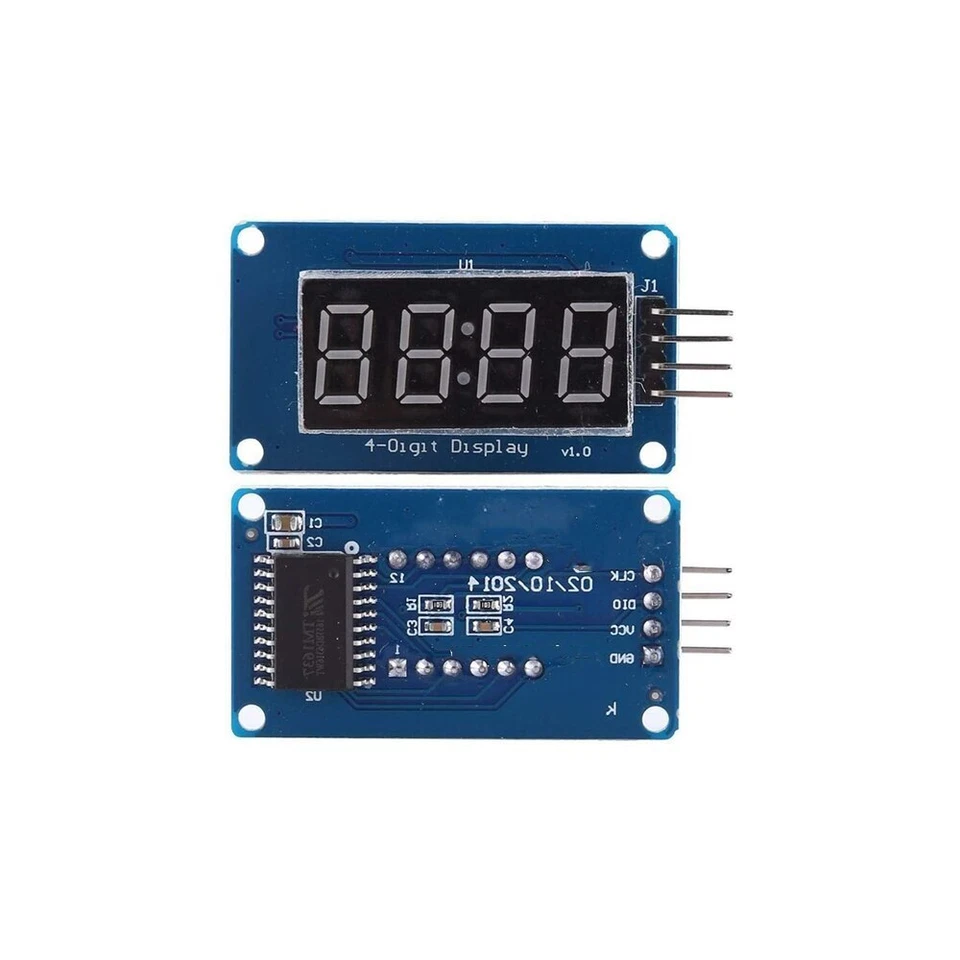 4 Bits TM1637 Digital Tube LED Clock Display Module For Arduino Nano UNO 2560 R3 - Image 3 of 4