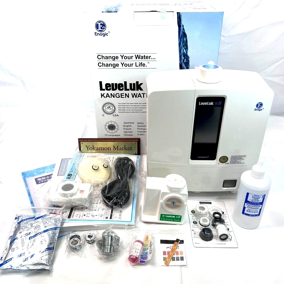 Enagic Kangen Alkaline Water Filtration Ionizer Machine LeveLuk K8 New in Stock - Image 2 of 4