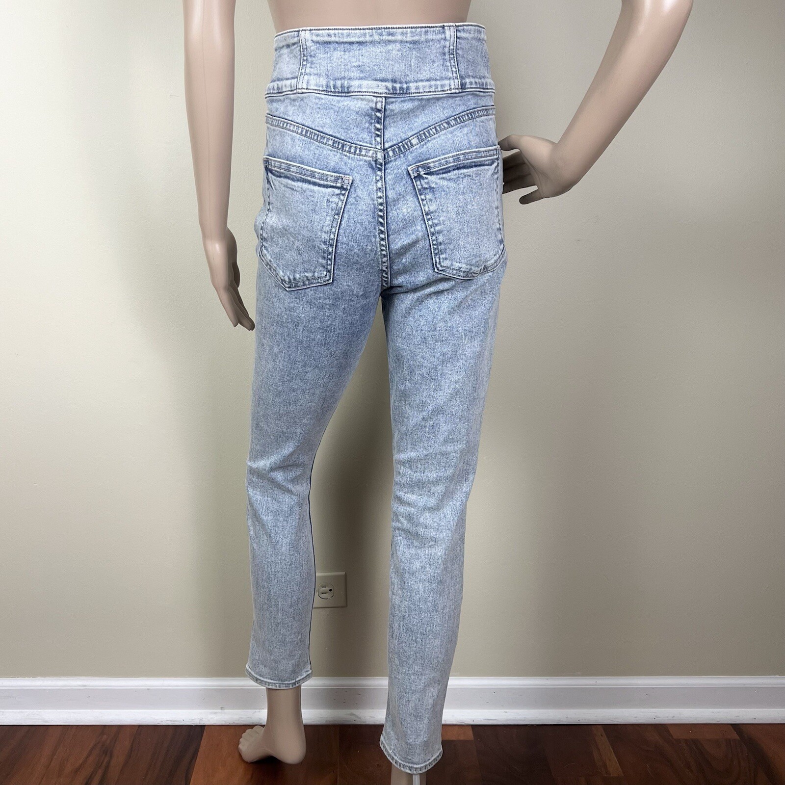 $298 VERONICA BEARD REVOLVE BUTTON FLY SKINNY JEA… - image 7