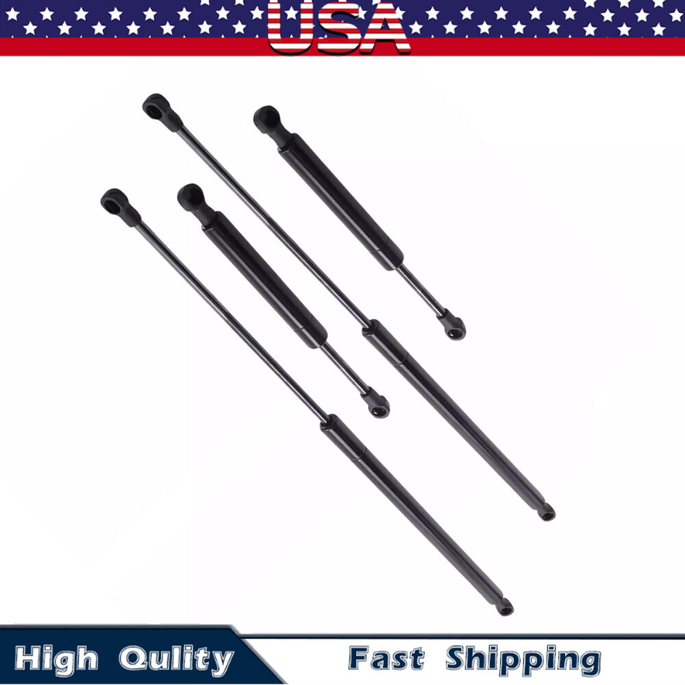 For Bentley Gt, Gtc & Flying Spur Front Hood Shocks Struts x 4