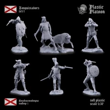 Plastic Platoon Conquistadors Scale 1:32 New Release 2024