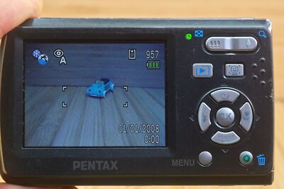 Pentax Optio E60 10.1MP Digital Camera, with 3X Optical Zoom